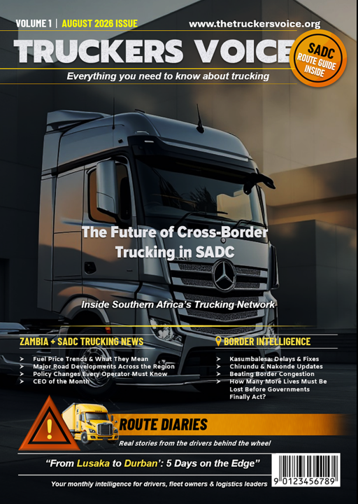 Truckers Voice Magazine current issue cover